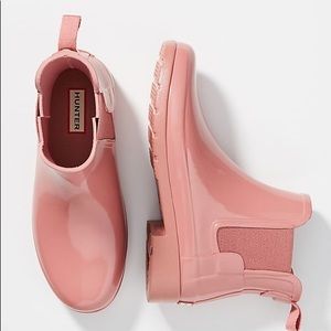 Hunter Chelsea Boots - Rose